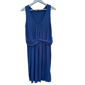 Tommy Bahama women's large navy sleeveless dress